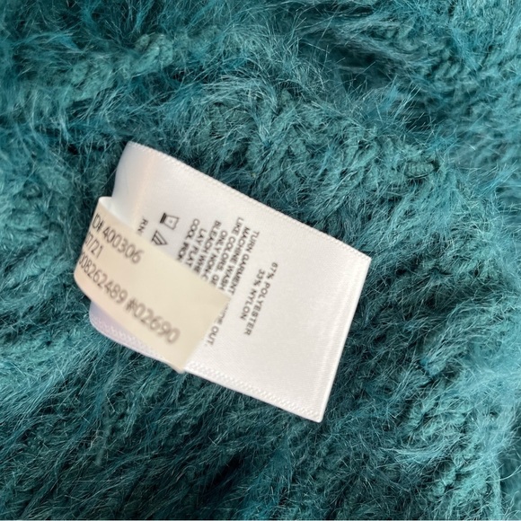 Women's Teal Sweater - Picture 6 of 8